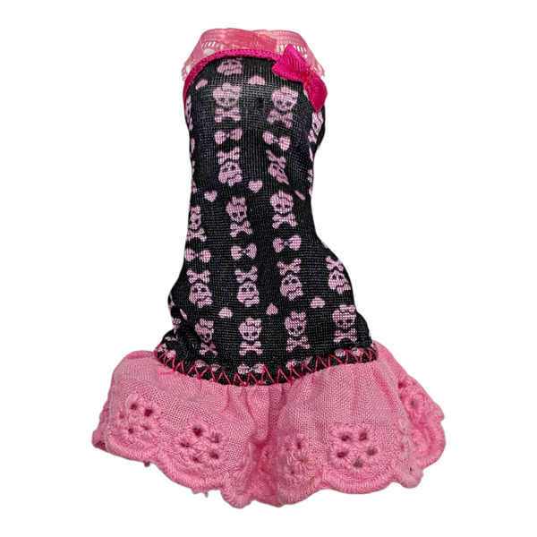 Monster High Draculaura Fashion Pack Doll Outfit Replacement Pink & Black Dress