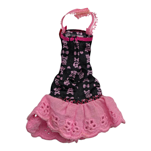Monster High Draculaura Fashion Pack Doll Outfit Replacement Pink & Black Dress