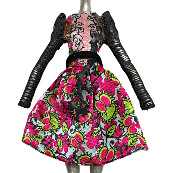 Monster High Venus Mcflytrap Gloom & Bloom Doll Outfit Replacement Flower Dress