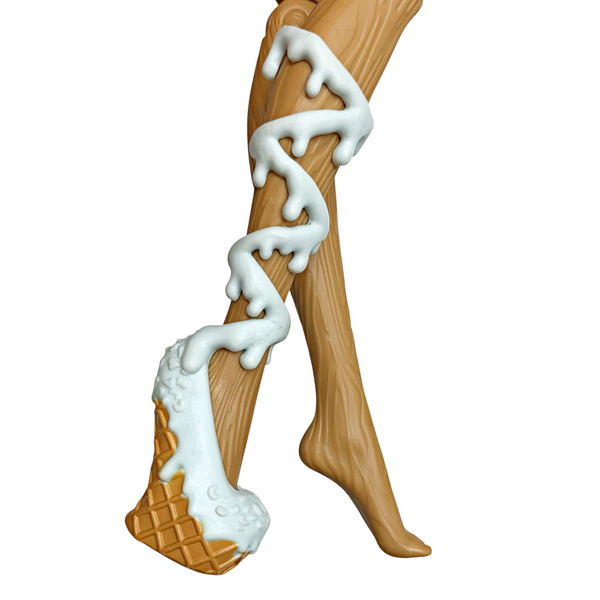 Ever After High Cedar Wood Sugar Coated Doll Replacement Right Shoe Part