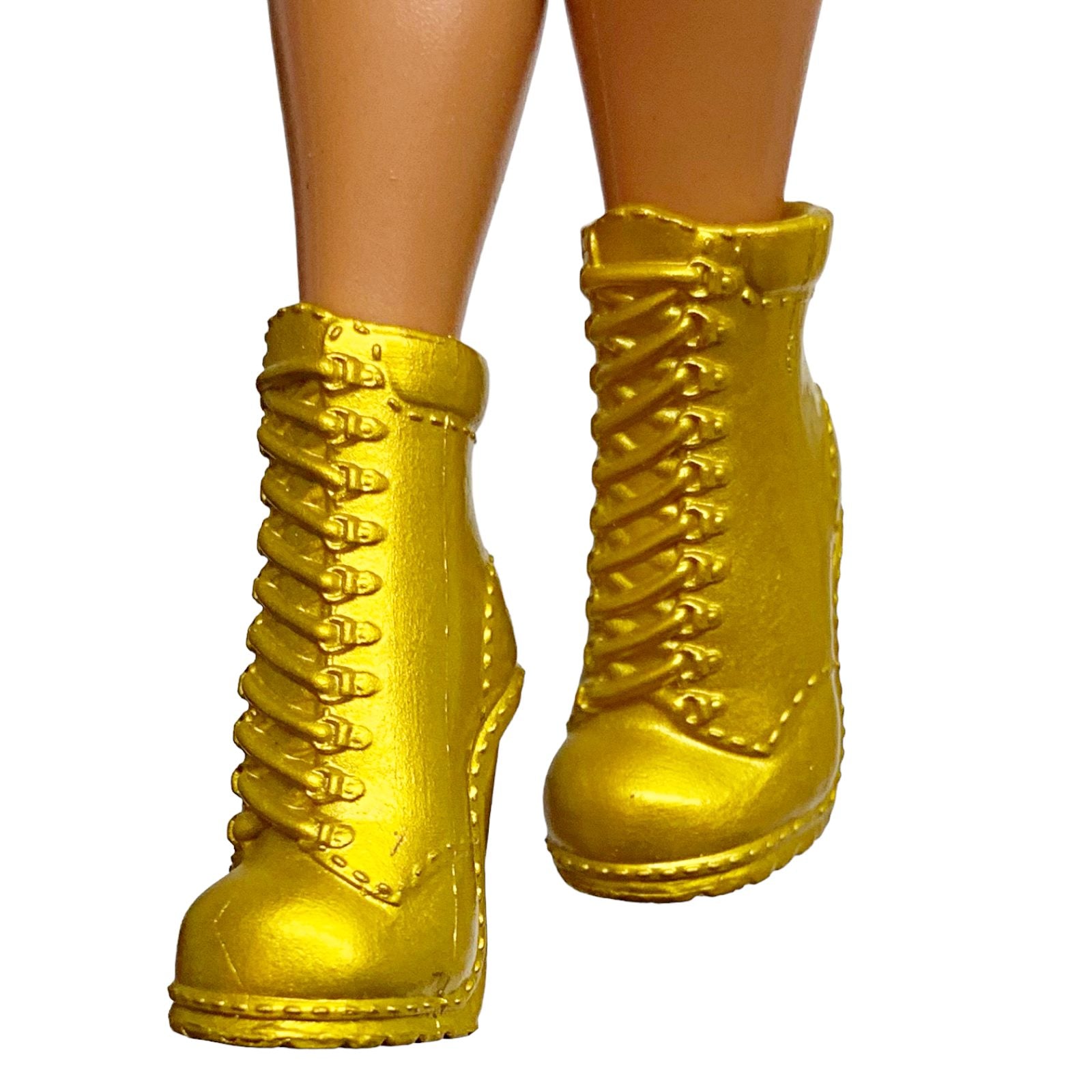 靴 lol L.O.L. Surprise O.M.G. 24K D.J. Doll Replacement Shoes Gold Color