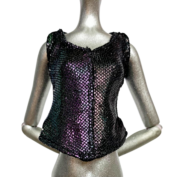 Ever After High Raven Queen First Chapter Doll Replacement Black Tank Top Shirt