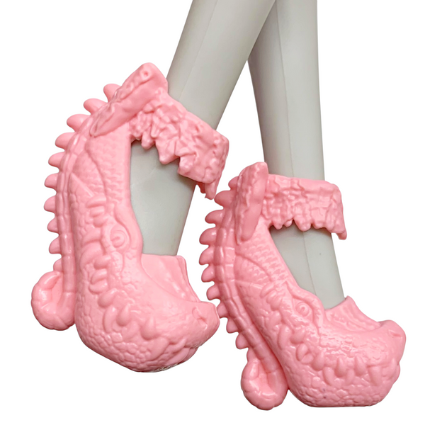 Monster High Honey Swamp Frights Camera Action Doll Replacement Pink Shoes