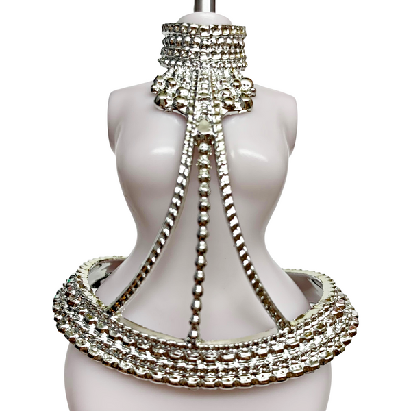 LOL Surprise OMG Queens Runway Diva Doll Replacement Silver Necklace / Belt Accessory