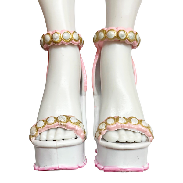 Rainbow High Bella Parker Series 2 Doll Replacement Pink & White Shoes