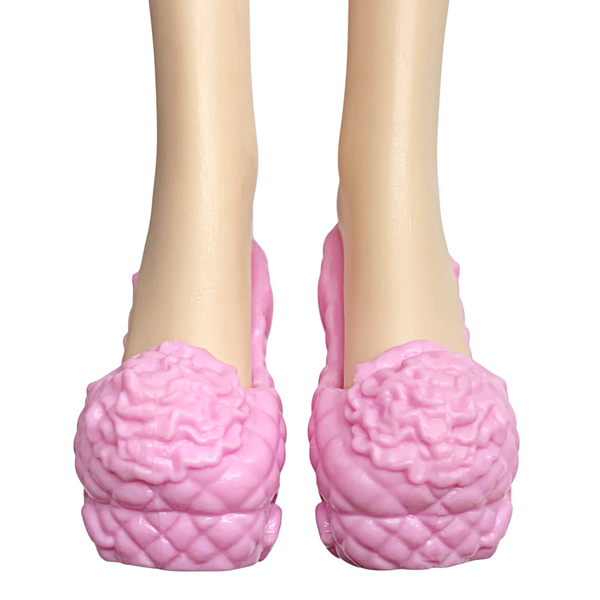 Ever After High Briar Beauty Getting Fairest Doll Replacement Shoes Pink Slippers