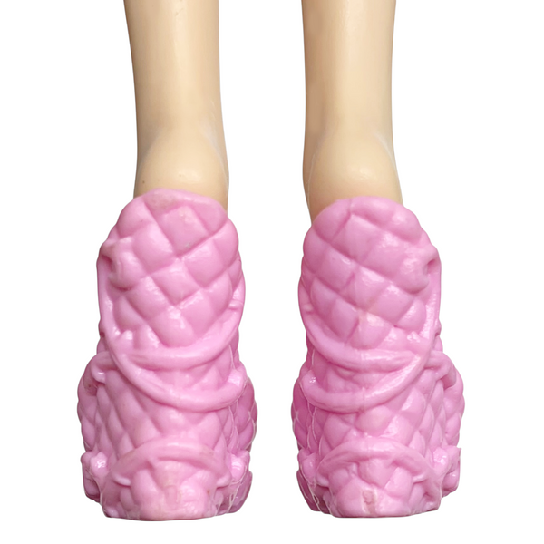 Ever After High Briar Beauty Getting Fairest Doll Replacement Shoes Pink Slippers