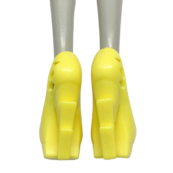 Monster High Freaky Fusion Recharge Chamber Frankie Stein Doll Replacement Yellow Shoes