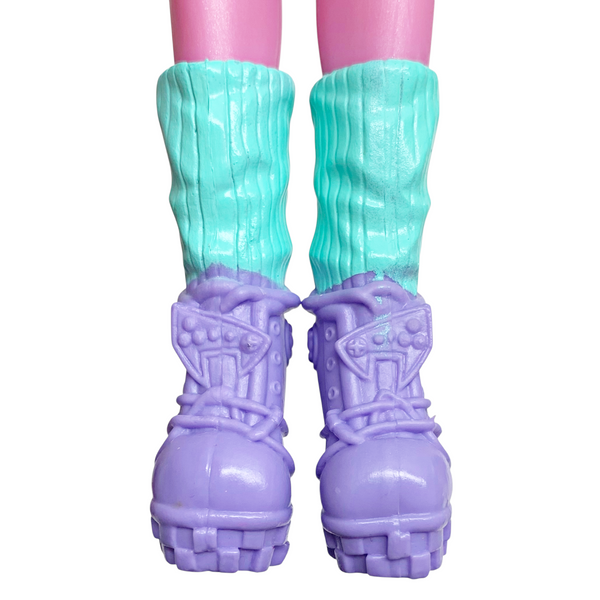 Monster High Kjersti Trollson Brand Boo Students Doll Replacement Purple Shoes