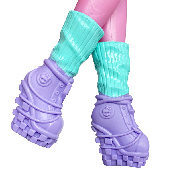 Monster High Kjersti Trollson Brand Boo Students Doll Replacement Purple Shoes