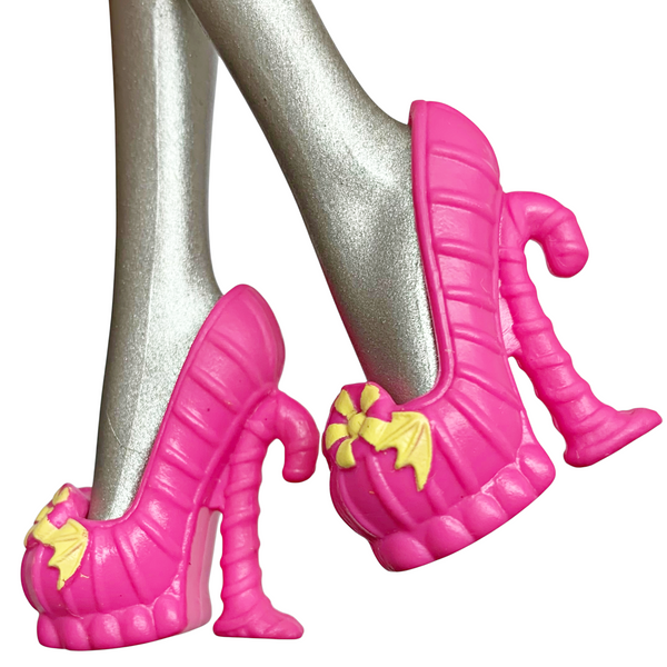 Monster High Inner Monster Doll Replacement Pink & Yellow Candy Style Shoes