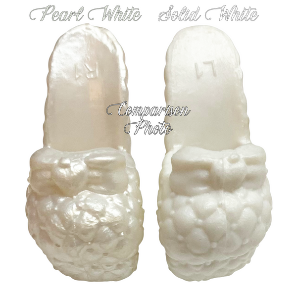 Ever After High Apple White Getting Fairest Prototype Solid White Slippers
