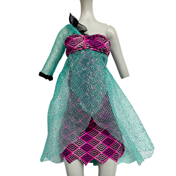 Monster High Lagoona Blue 13 Wishes Freshwater Doll Outfit Replacement Dress