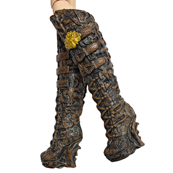 Ever After High SDCC Cerise Hood Wolf Doll Replacement Shoes Tall Brown Boots