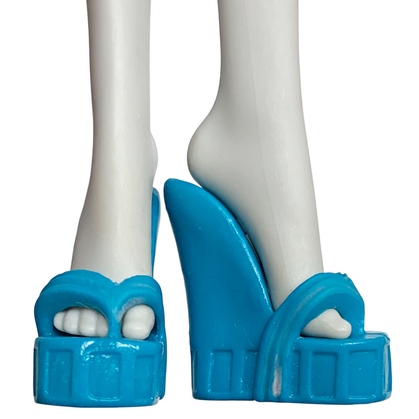 Monster High Color Me Creepy Design Chamber Replacement Lagoona Style Blue Shoes
