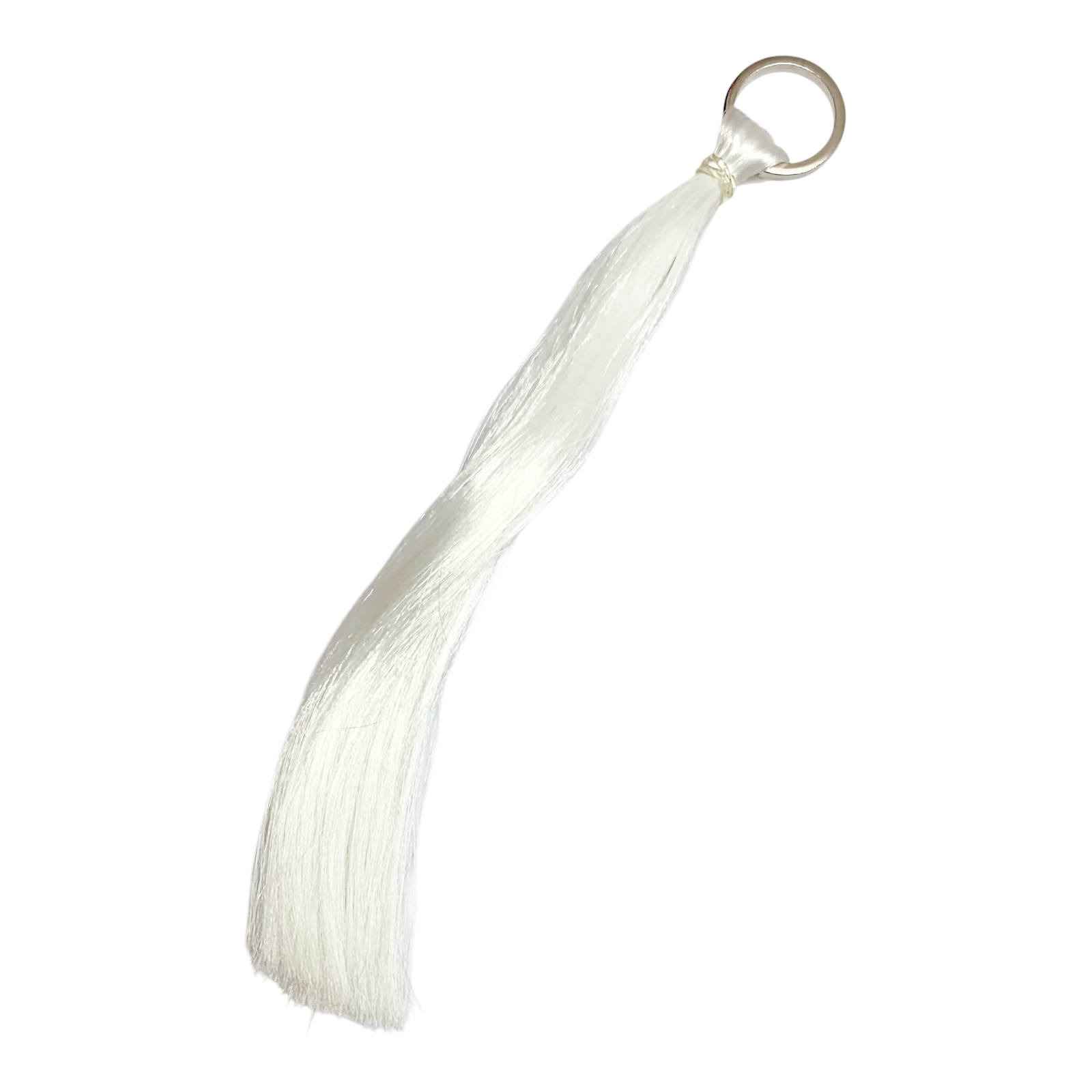 Rainbow Shadow High Heather Grayson Doll Replacement White Hair Extension Part