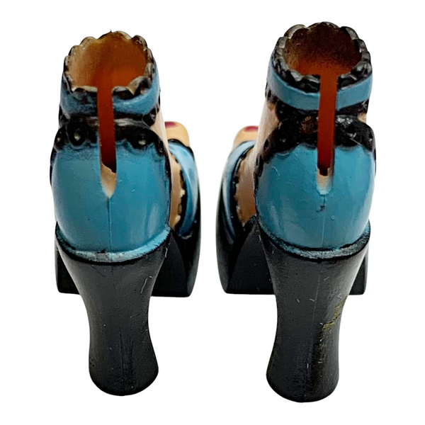 Mattel Barbie My Scene Goes To Hollywood Kennedy Doll Replacement Black & Blue Shoes