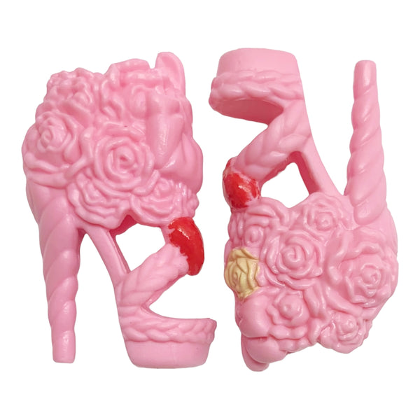 Ever After High Heartstruck C.A. Cupid Doll Replacement Pink Flower Shoes