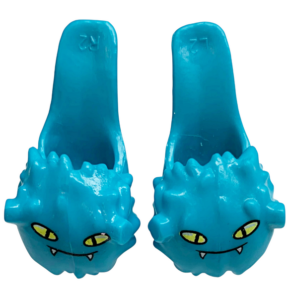 Monster High Frankie Stein Dead Tired Sleepover Doll Replacement Blue Slippers