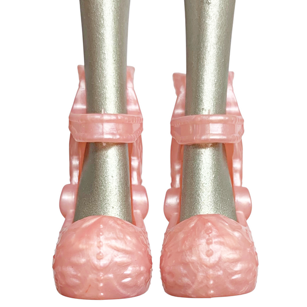 Pearl Pink Replacement Doll Shoes Fits Ever After High CA Cupid Dolls
