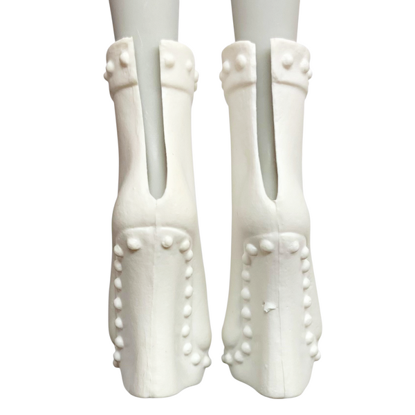 Monster High Scarah Toralei Freaky Fusion Doll Replacement White & Orange Shoes