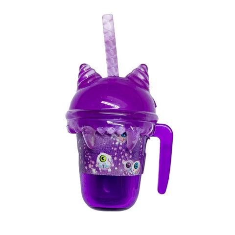 Monster High G3 Abbey Bominable Doll Replacement Purple Cup & Lid Drink Part