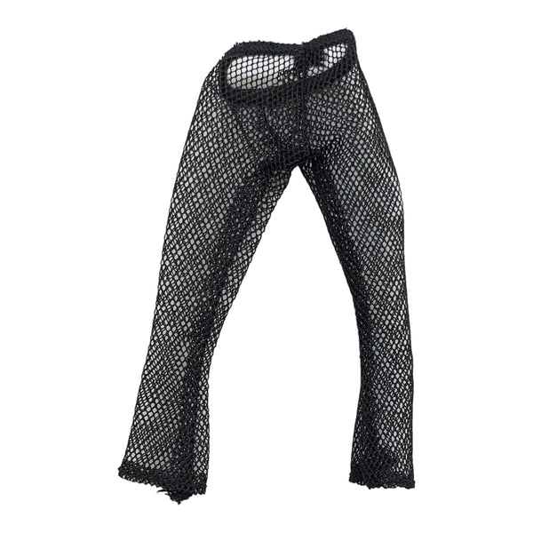 Monster High 1st Wave Original Style Draculaura Doll Black Capri Tights Mesh Fishnet Leggings