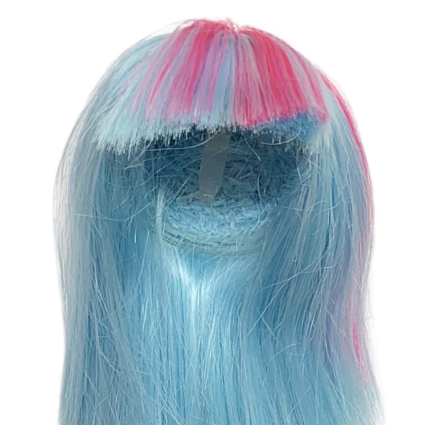 Monster High Create A Monster Ice Girl Doll Replacement Blue & Pink Wig