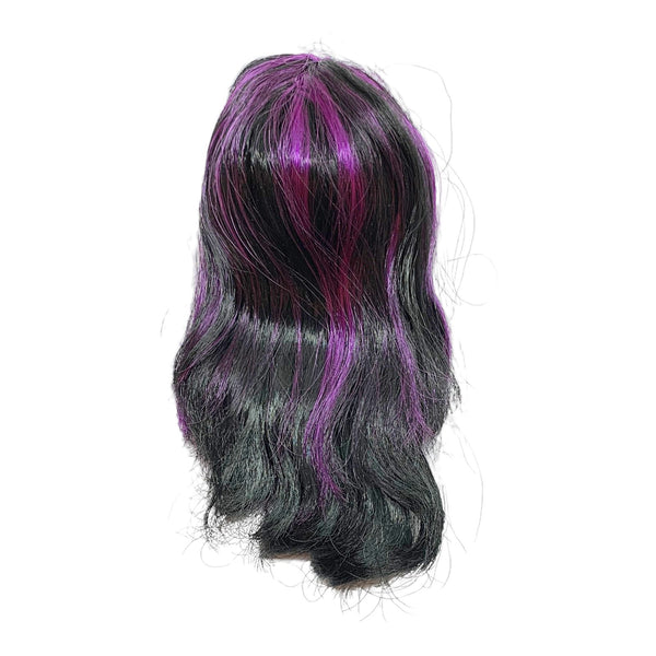 Monster High Create A Monster C.A.M. Vampire / Sea Monster Doll Purple & Black Wig Part