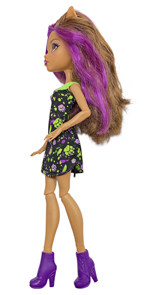Monster High Clawdeen Wolf Ghoul La La Locker Doll With Outfit