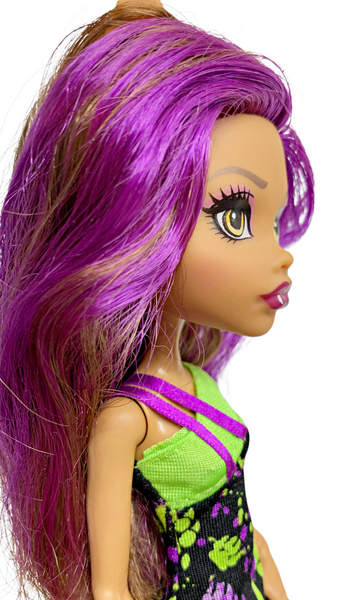 Monster High Clawdeen Wolf Ghoul La La Locker Doll With Outfit