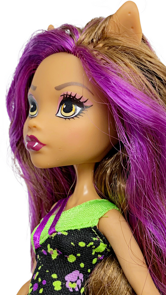 Monster High Clawdeen Wolf Ghoul La La Locker Doll With Outfit