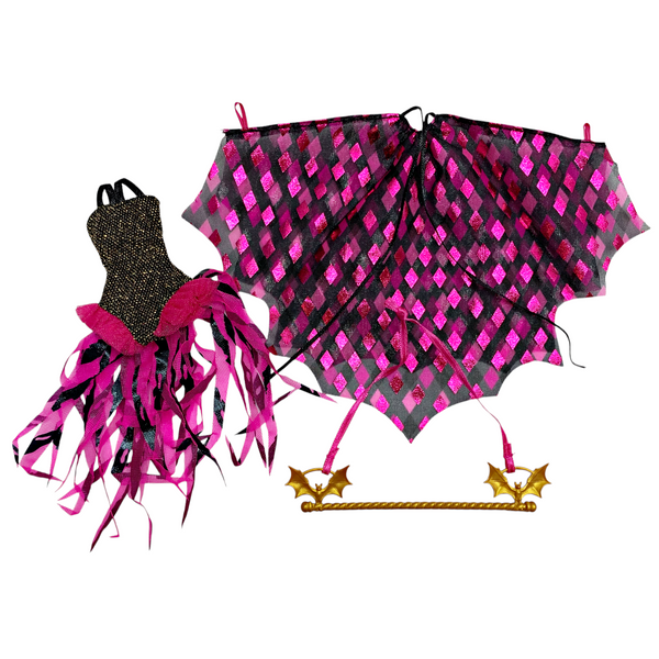 Monster High Draculaura Freak Du Chic Doll Replacement Outfit Set