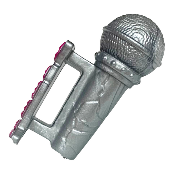 Monster High Catty Noir Faboolous Friends G3 Doll Replacement Silver Microphone Part