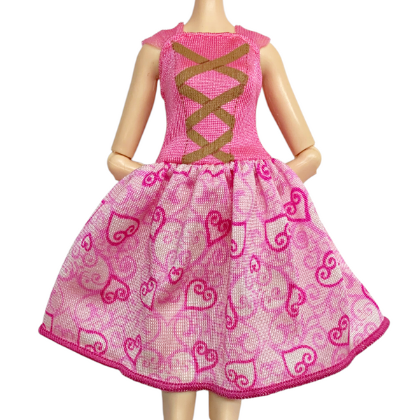 Ever After High C.A. Cupid Birthday Ball Doll Outfit Replacement Pink Dress
