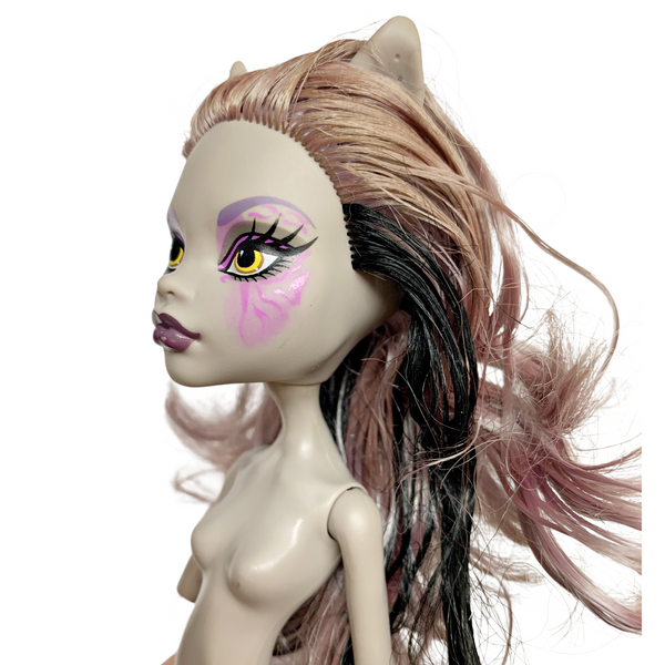 Monster High Replacement Clawdeen Wolf Freak Du Chic Doll Body With Head Part