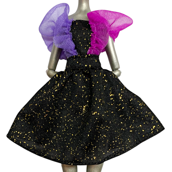 Monster High Djinni Whisp I Heart Fashion Doll Outfit Replacement Black Dress