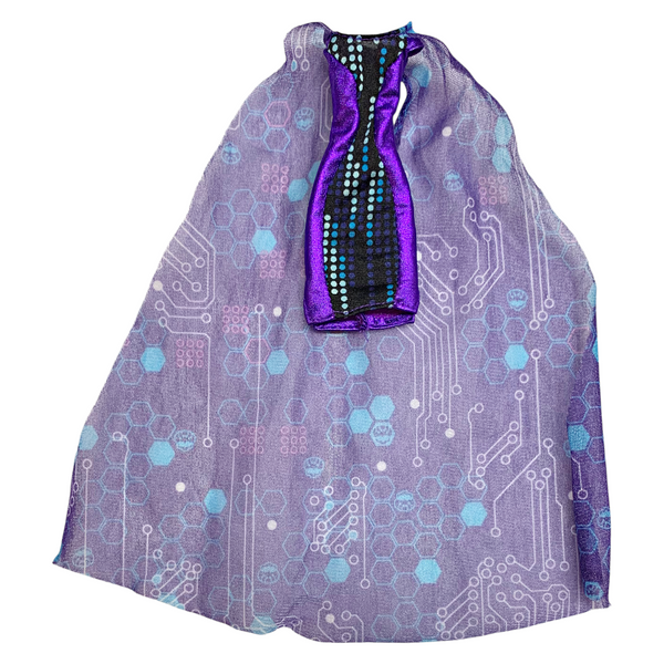 Monster High Elle Eedee Boo York Musical Gala Ghoulfriends Doll Replacement Dress