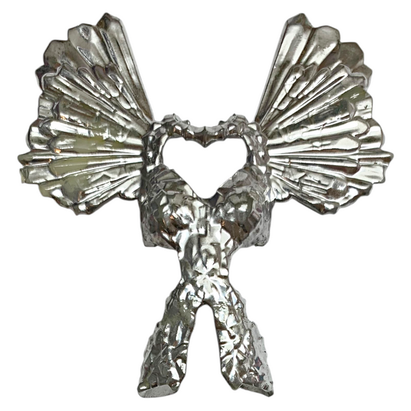 Monster High Catty Noir Boo York Doll Outfit Replacement Metallic Silver Chest Piece