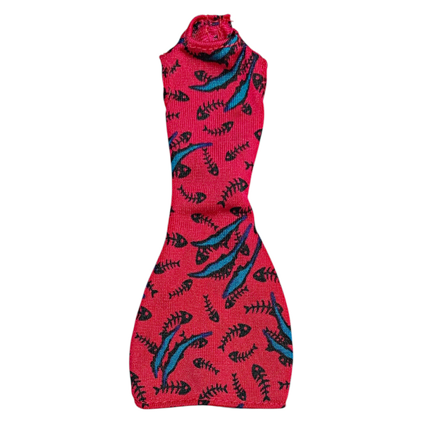 Monster High Freaky Field Trip Toralei Doll Outfit Replacement Red Dress