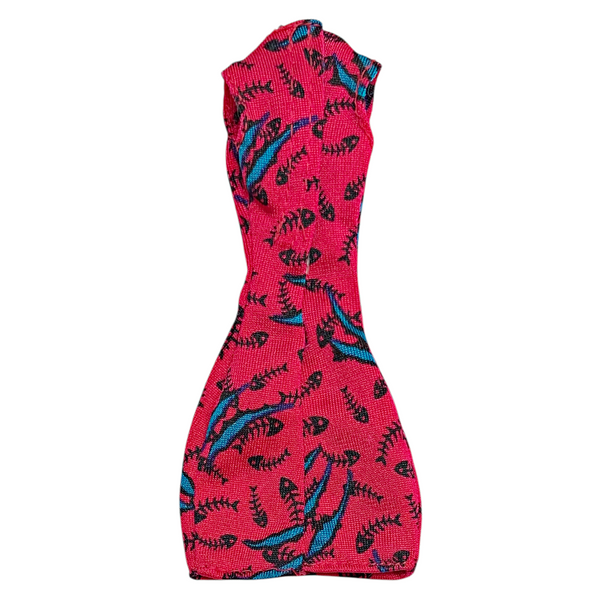 Monster High Freaky Field Trip Toralei Doll Outfit Replacement Red Dress