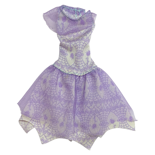 Monster High Twyla Boogeyman Haunted Doll Outfit Replacement Purple Dress