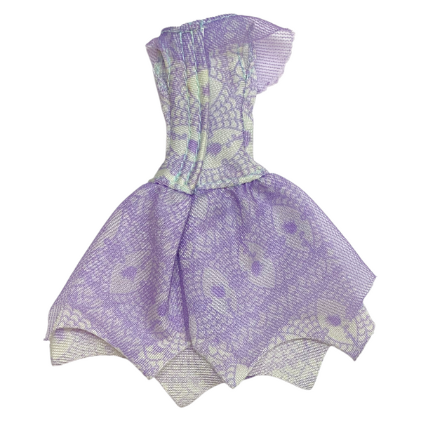 Monster High Twyla Boogeyman Haunted Doll Outfit Replacement Purple Dress