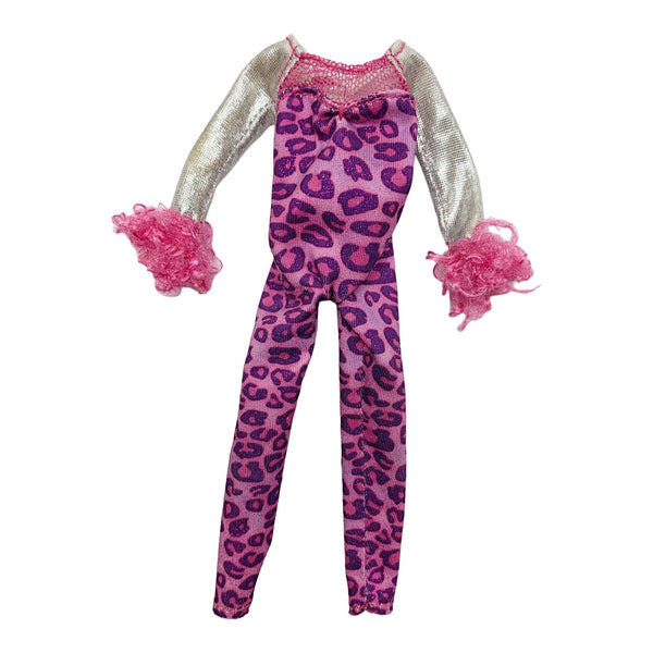 Bratz Cloe Catz Doll Outfit Replacement Kitty Cat Fur Trim Romper Jumper Jumpsuit