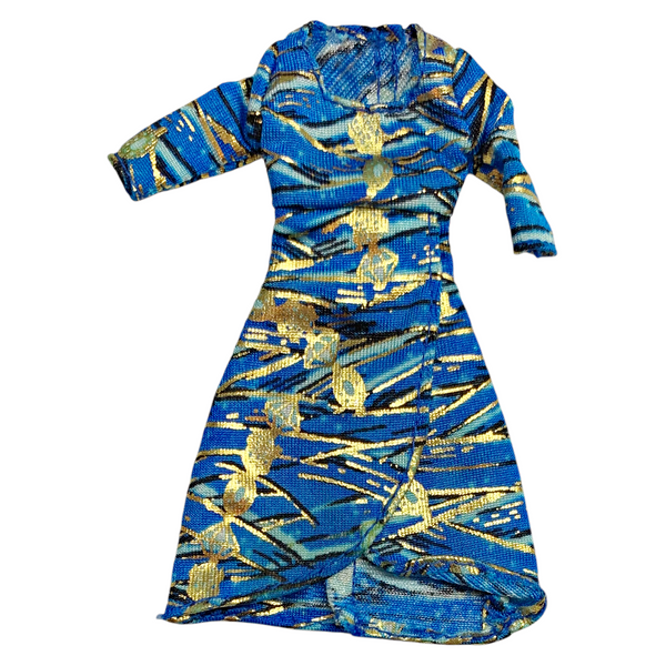 Monster High Cleo De Nile Picture Day Doll Outfit Replacement Blue & Gold Shirt