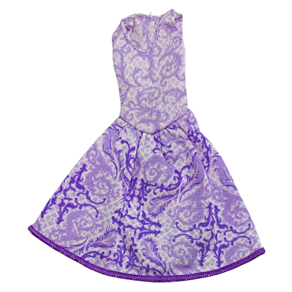 Ever After High Duchess Swan Birthday Ball Doll Outfit Replacement Purple Dress