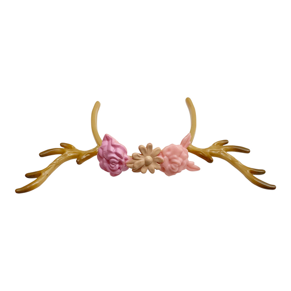Floral Antlers Headband Headpiece Fits Monster High Isi Dawndancer Size Doll