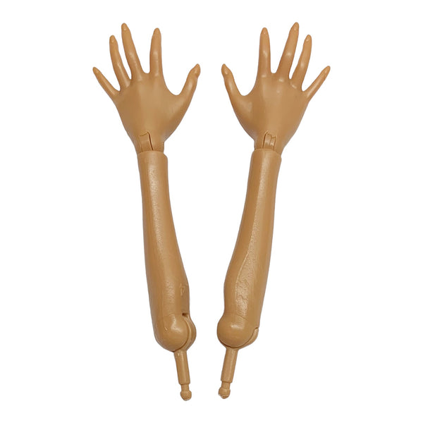 Monster High Gloom Beach Clawdeen Wolf Doll Replacement Hands & Forearms Pair Of Arms