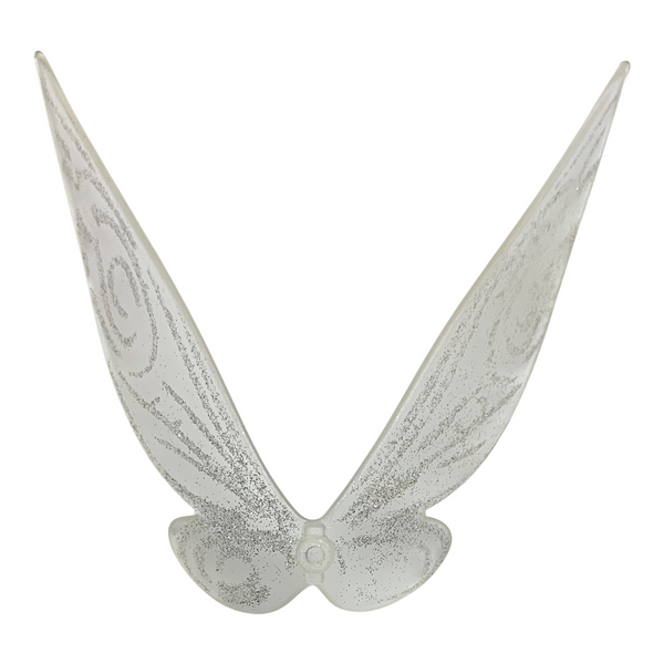 Disney's Fairies Tinkerbell Doll Replacement Silver Glitter Wings Part