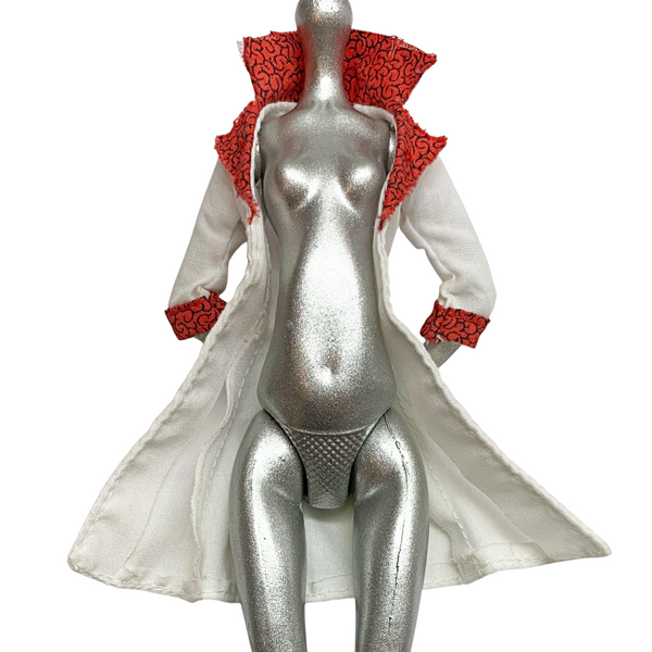 Monster High Mad Science Ghoulia Yelps Doll Outfit Replacement White Lab Coat Jacket